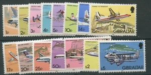Gibraltar SG460-474 1982 Aircraft Definitives U/M - Picture 1 of 1