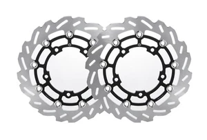GSX1300R Hayabusa 2021-2025 Front Brake Disc Rotor Set Wave Type - Picture 1 of 2