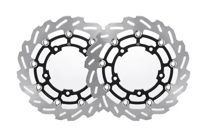 GSX1300R Hayabusa 2021-2025 Front Brake Disc Rotor Set Wave Type - Image 1 of 2