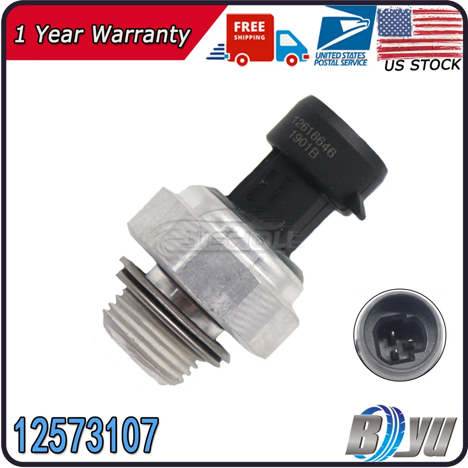 Metal Oil Pressure Sender Switch Sensor For 03-08 Chevrolet Silverado 1500 2500 - Image 1 of 4