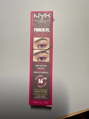 NYX Thick It Stick It! Máscara de pestañas espesante TISI05 marrón fresno fresco Foto 1 de 2