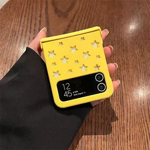 Luxus Scharnier Hülle Cover Strahler Stern für Samsung Galaxy Z Flip 5 Flip4/3 - Bild 1 von 16