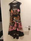 Knee Length Uk 8 Fit & Flare Summer Party  Floral Worn Once