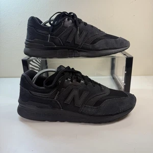 New Balance Para hombres 997H Talla 12.5 Reino Unido Triple Negro Con Cordones Correr Entrenador Zapatos - Imagen 1 de 21