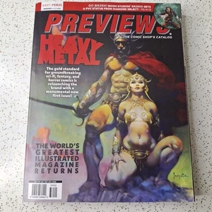 Previews #437 Heavy Metal/Something Killing Feb 2025 - Picture 1 of 7