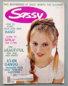 Sassy Magazine April 1994 Vintage 90s How To Start A Band, Boy Juggling, More - Picture 1 of 8