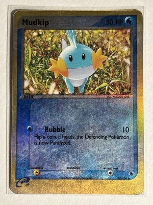 Mudkip 59/109 - Ex Ruby & Sapphire Reverse Holo Rare Pokemon Card - Image 1 of 2
