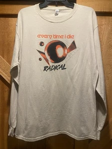 Every Time I Die Long Sleeve Shirt Radical Hardcore Colossal Wreck Sz Large - Picture 1 of 5