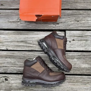 De Colección Nike Air Max Goadome 311567-222 ACG Botas Barrocas Cuero Marrón Talla 5.5 - Imagen 1 de 8