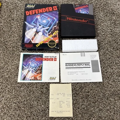Defender II Nintendo Entertainment System CIB Complete In Box NES - Image 1 of 4