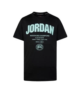 NWT Boys Dri-FIT Jordan Club Shirt Sz M dark Green $28 - Picture 1 of 7