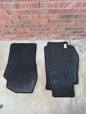 2006 2007 2008 NISSAN 350Z BLACK CARPET FLOOR MATS RUGS OEM GENUINE / 144D - Image 1 of 4