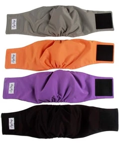 Reusable Washable Male Dog Wraps, Belly Band for Male Dog Diapers, XS - Picture 1 of 2
