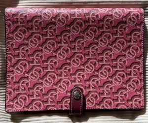 Coach Pink Monogram Journal. Coach Notebook! - Picture 1 of 4