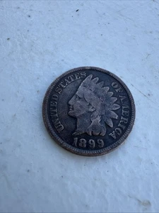 1899 Indian Head Cent - Picture 1 of 3