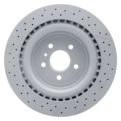 For Mercedes-Benz GLE63 AMG S 17-19 Brake Rotor GeoSpec Drilled & Slotted Foto 1 de 4