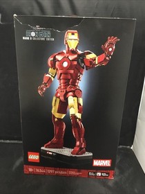 LEGO MARVEL The Infinity Saga IRON MAN Mark 3 Collectors Edition (76344) New
