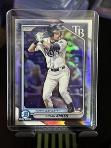 2024 Bowman Chrome Aidan Smith Refractor #BCD-131 Tampa Bay Rays - Picture 1 of 2
