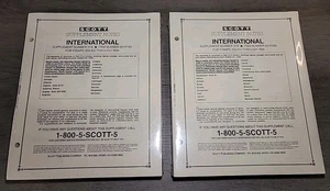 Scott International Supplement Notes #31A & 31B for Stamps Issued in 1995 - Picture 1 of 5