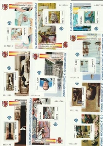 ESPAÑA 2003 XXV ANIVERSARIO DE LA CONSTITUCION ESPAÑOLA ED 4037/46 MNH - Picture 1 of 1