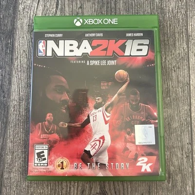 NBA 2K16 (Microsoft Xbox One, 2015) Complete CIB w/ Mini Poster - Image 1 of 4