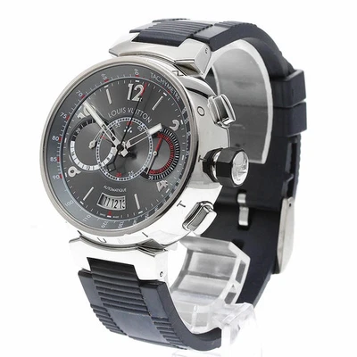Louis Vuitton Q102N Tambour Chronograph Voyage Automatic, 888 pieces worldwide, - Image 1 of 4