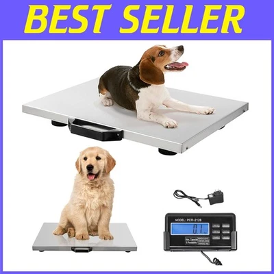 High Capacity 1100lbs Stainless Steel Livestock Scale - Image 1 of 4