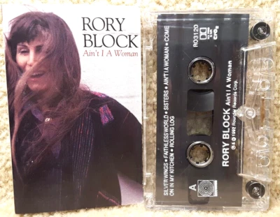 Rory Block Ain't I A Woman Cassette Tape Vintage 1992 Rounder Records Foto 1 de 4