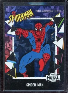 2022 SkyBox Marvel Metal Universe Spider-Man Retro Animated #AST15 Spider-Man - Picture 1 of 2
