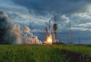 2024 8. JULI 8X10 FOTO SPACEX TURKSAT 6A STIFTOFF SLC-40 SCHÖNE SCHUSS MOSCHUS - Bild 1 von 1