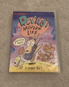 Rockos Modern Life Temporada Dos (DVD, 2012, Juego de 2 Discos) *Probado, Funcionando* - Imagen 1 de 5