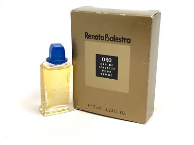 Oro By Renato Balestra 0,24 жидк. унц туалетная вода брызги миниатюра для женщин  - Изображение 1 из 4