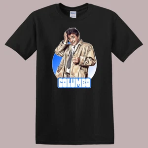 Columbo Años 80 Detective Retro Tv Show Negro Talla S a 5XL - Imagen 1 de 1