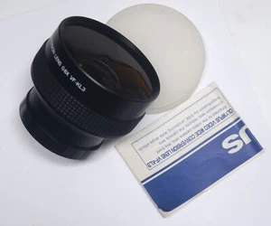 OLYMPUS 0.6X Wide Conversion Lens VF-KL3 Video Camera Attachment Case Manual - Picture 1 of 2