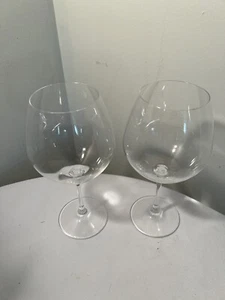 Waterford Robert Mondavi MERLOT Pair (2) Wine Glasses  German Crystal - Picture 1 of 5