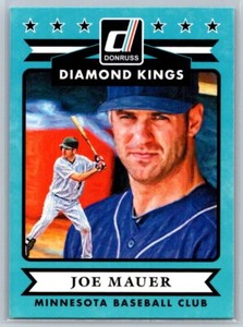 2015 Donruss #17 Joe Mauer Career Stat Line NM+
