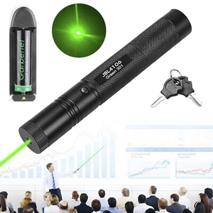 5000Miles Green Laser Pointer Pen 532nm Visible Beam Light Lazer w/ Battery Pet - Picture 1 of 13