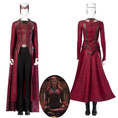 Disfraz de Bruja Escarlata Dr. Strange en Multiverso de la Locura Wanda Traje con disfraces Foto 1 de 4