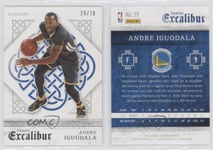 2015-16 Panini Excalibur Silver /70 Andre Iguodala #79