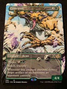 MTG Magic 1x x1 - Gemrazer FULLART Ikoria:LOB Ed NM (Avl 6) - MakeOFFER - Picture 1 of 3