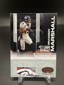 2007 Leaf Certified Materials Certified Potential Brandon Marshall 126/1000 - Picture 1 of 2