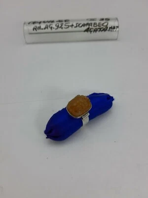 Anello con Cabochon/Agata Naturale - Argento 925 - AGUA27 - Agua - Immagine 1 di 4