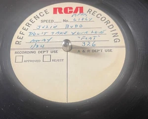 acetate JULIE BUDD Don't Take Your Love Away 1971 great sounding EX HEAR IT! - Picture 1 of 4