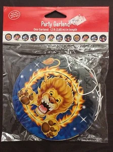 Big Top Circus Birthday party supplies- Party Garland 12 ft. - Picture 1 of 2
