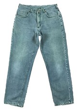L.L. Bean Men's Vintage Classic Fit Straight Leg Sea Sage Denim Jeans Size 35X30