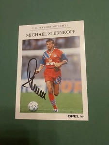 FC Bayern München , M. Sternkopf , Autogrammkarte, Fussball - Picture 1 of 1
