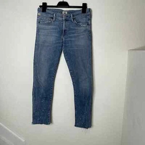 Citizens of Humanity Premium Vintage Racer Low Rise Skinny Womens Sz 28 Distress - Picture 1 of 14