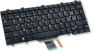 Dell QWERTZ 83 SWI/EUR Latitude E5270 (RF9R5) - Afbeelding 1 van 4
