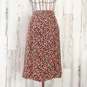 Vintage Gap Boho Blumen Mid Rise Rock Knielang 8 Feminin Garten Party Y2K - Bild 1 von 7