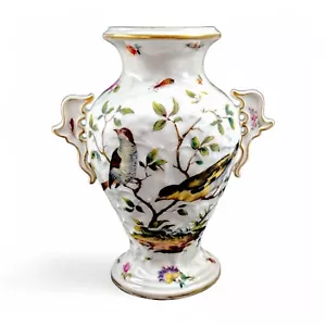 Antico vaso in porcellana stile Vienna con motivo Rothschild, Austria c. 1880 - Foto 1 di 14